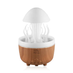 Rotating Water Drop Aroma Diffuser Colorful Night Lamp