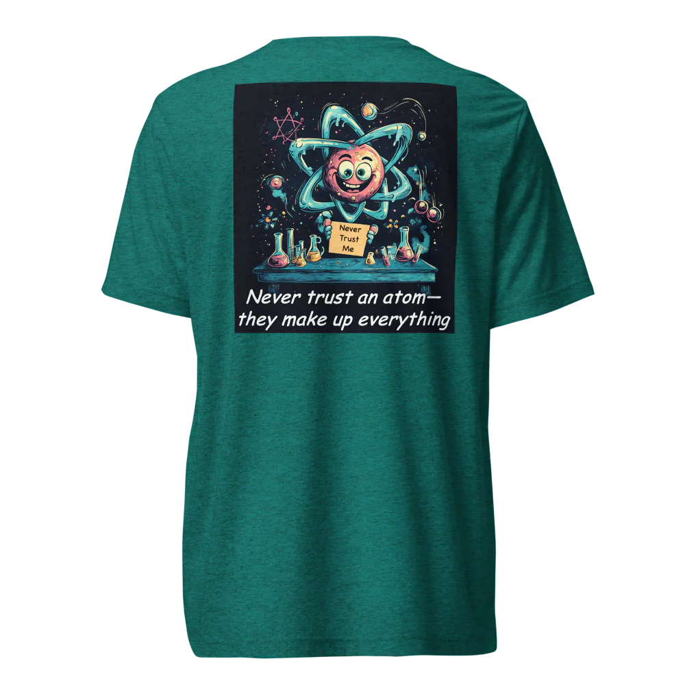 Science is fun T-Shirt - image on the Back - 1