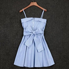 His Shirt Strapless Dress