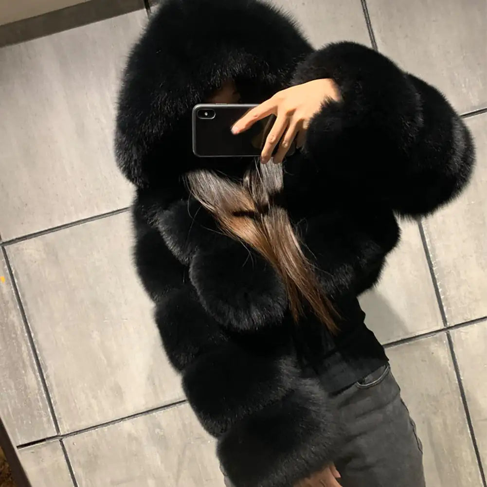 Short Fur Women Jacket