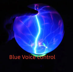 Plasma Lightning Ball – Electrostatic Magic Light with Music (4”, 5”, 6” Options)
