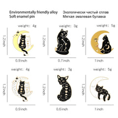 Cat Pin Brooches