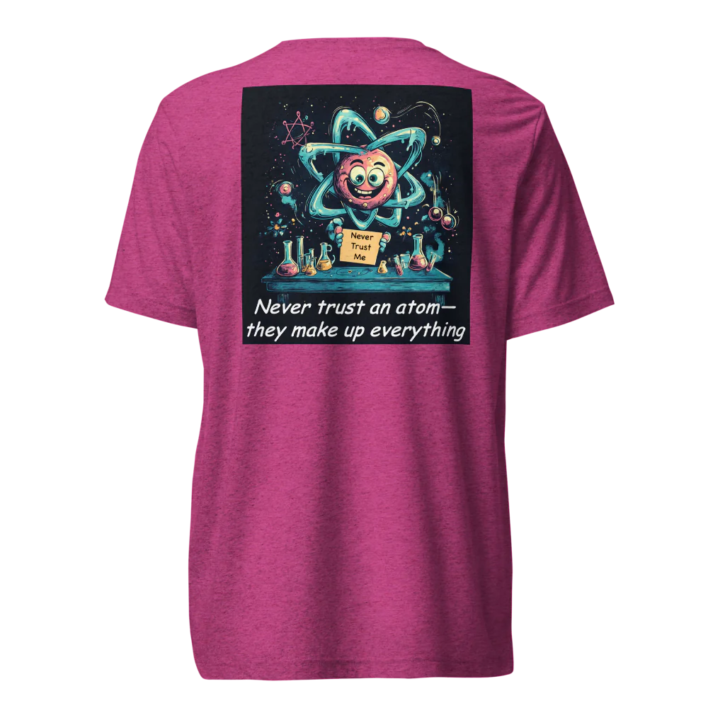 Science is fun T-Shirt - image on the Back - 1
