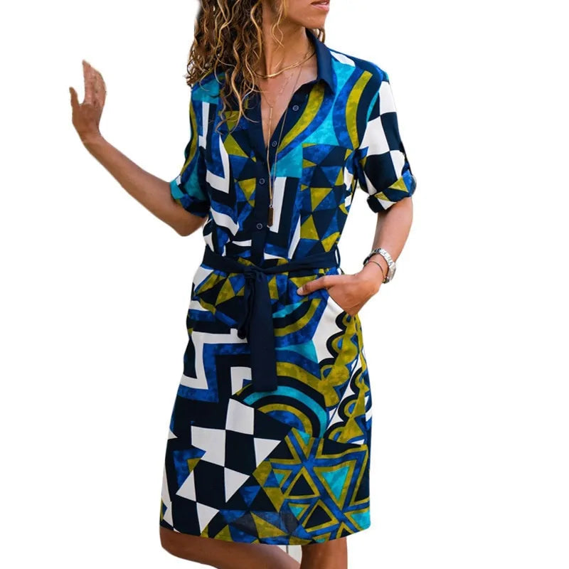 Long Sleeve Shirt Dress