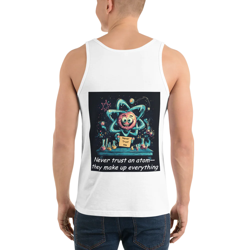 Science is Fun Men's Staple Tank Top - 1 - all colors