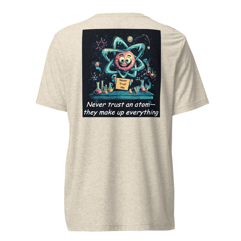 Science is fun T-Shirt - image on the Back - 1