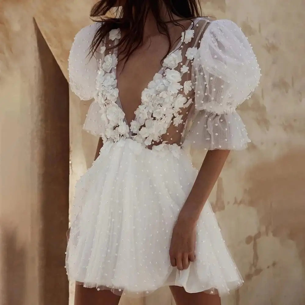 Princess white dress
