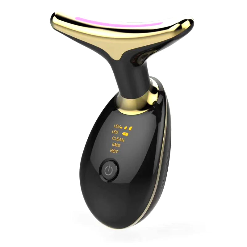 LED Microcurrent Neck and Face Lifting Massager – Anti-Wrinkle Rejuvenation Tool
