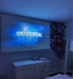 Mini HD LED Projector – Portable Home Cinema with USB & AV Input