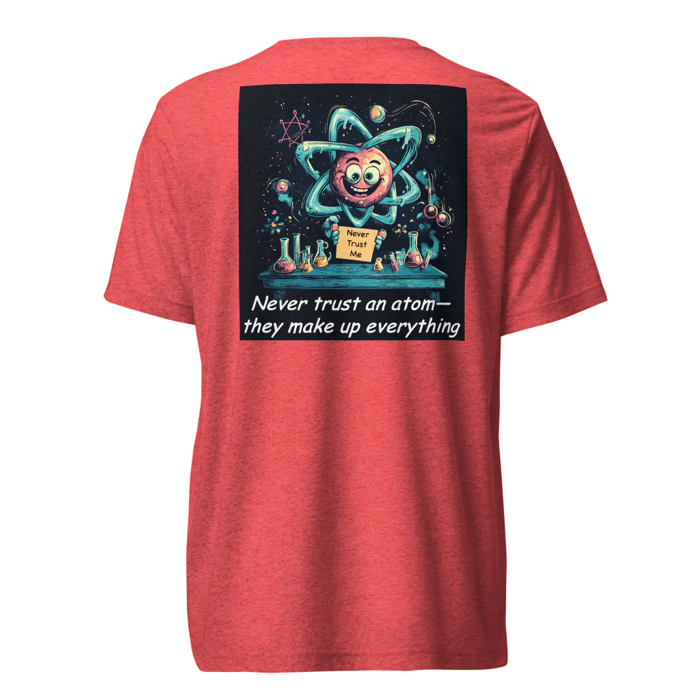Science is fun T-Shirt - image on the Back - 1