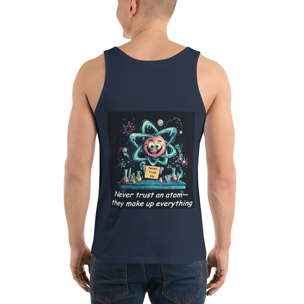 Science is Fun Men's Staple Tank Top - 1 - all colors