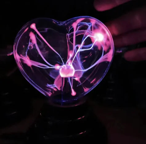 Plasma Lightning Ball – Electrostatic Magic Light with Music (4”, 5”, 6” Options)