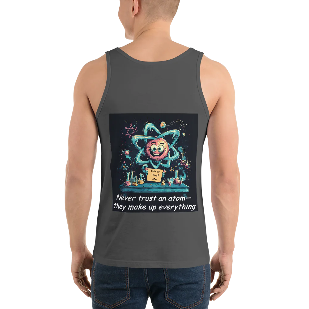 Science is Fun Men's Staple Tank Top - 1 - all colors