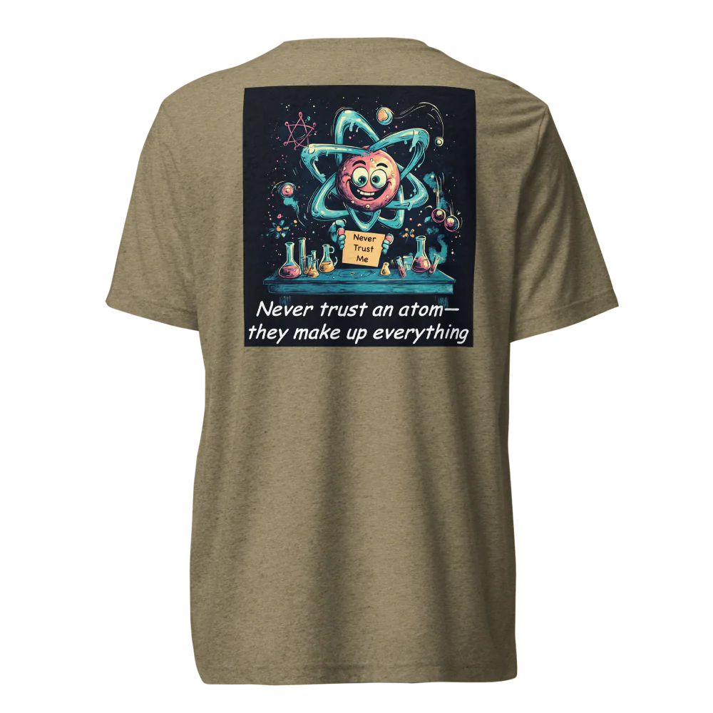 Science is fun T-Shirt - image on the Back - 1