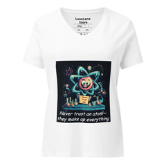 Science is Fun Women's Relaxed V-Neck T-Shirt - 1