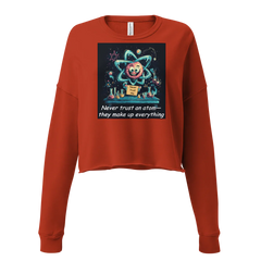 Science is Fun Women's Cropped Sweatshirt - 1