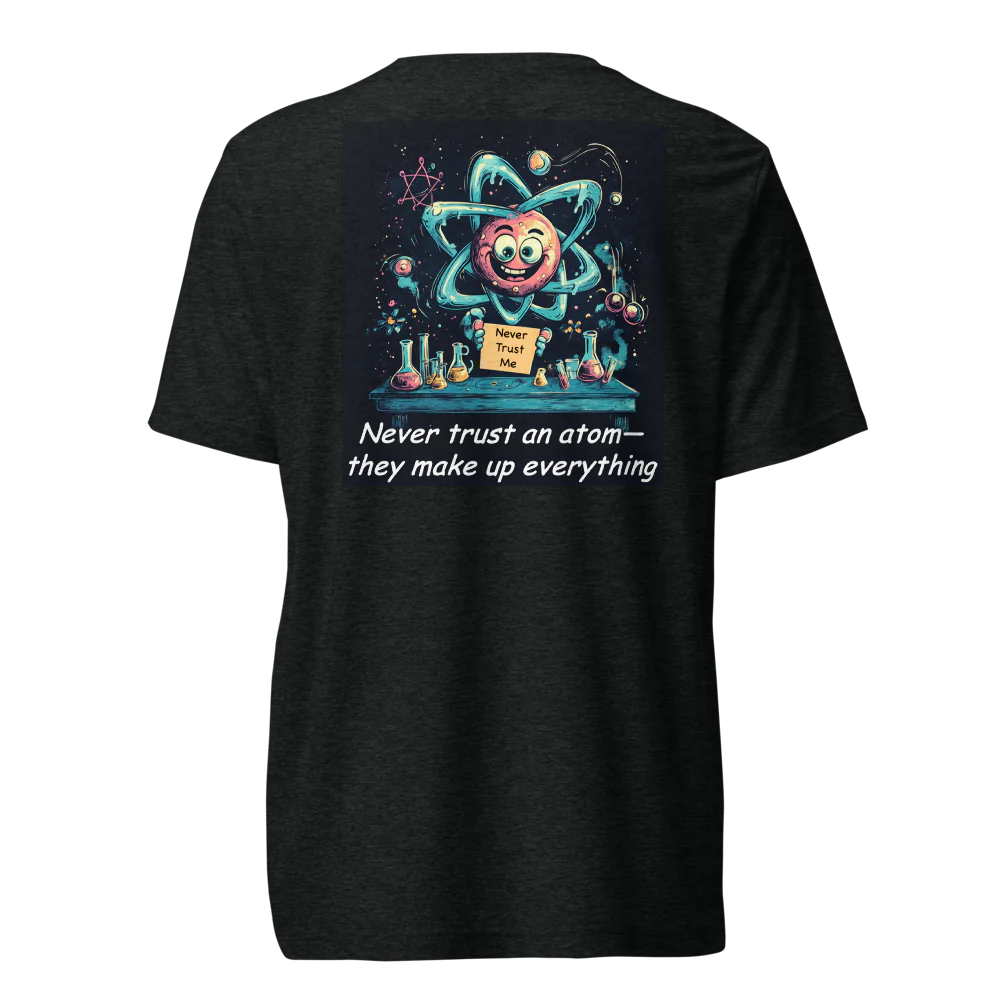 Science is fun T-Shirt - image on the Back - 1