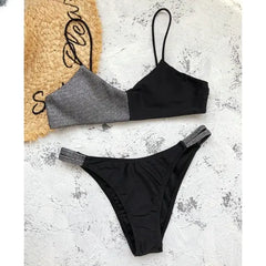 Shiny Bikini Set