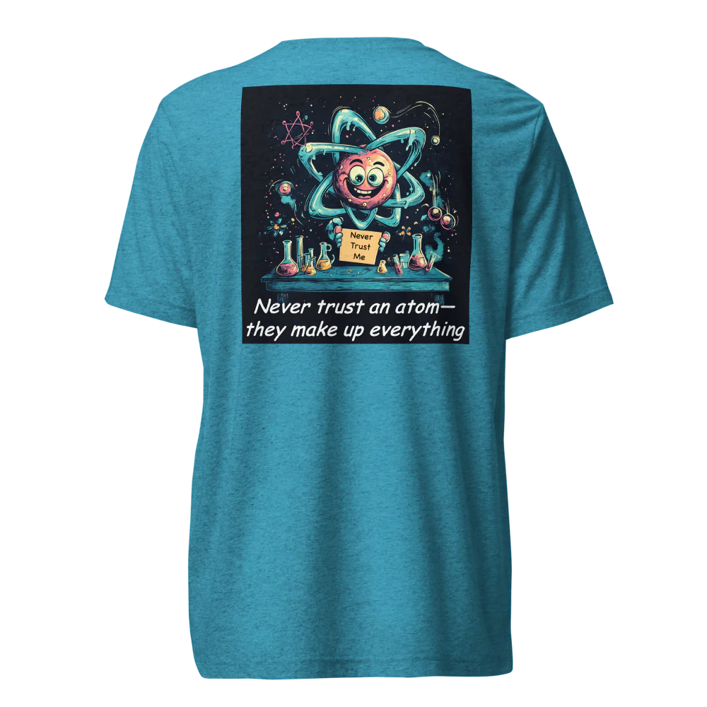 Science is fun T-Shirt - image on the Back - 1
