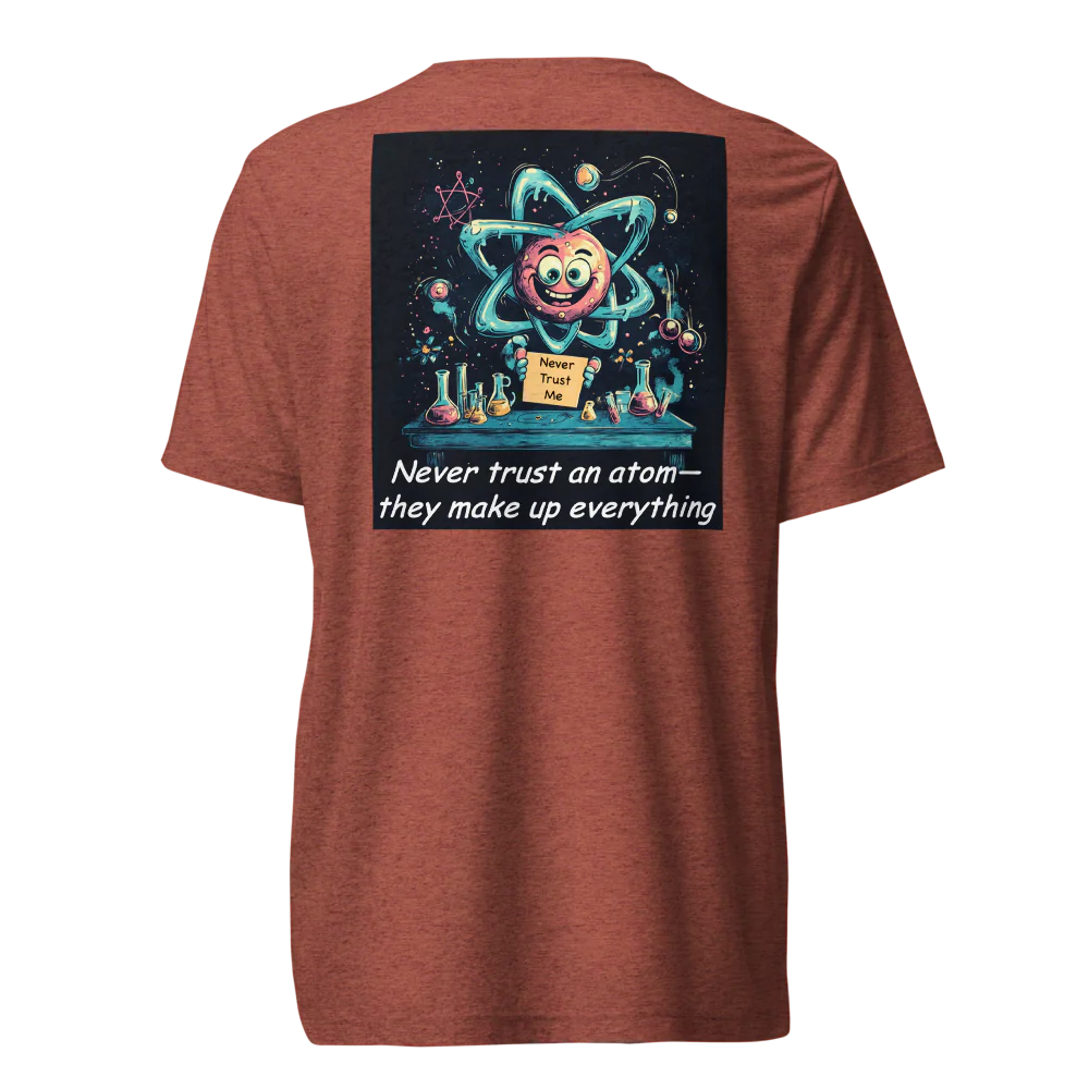 Science is fun T-Shirt - image on the Back - 1