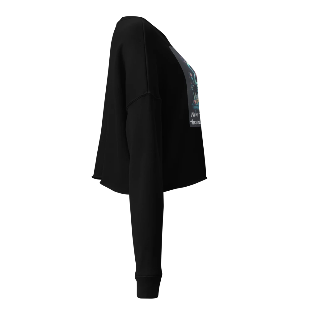 Science is Fun Women's Cropped Sweatshirt - 1