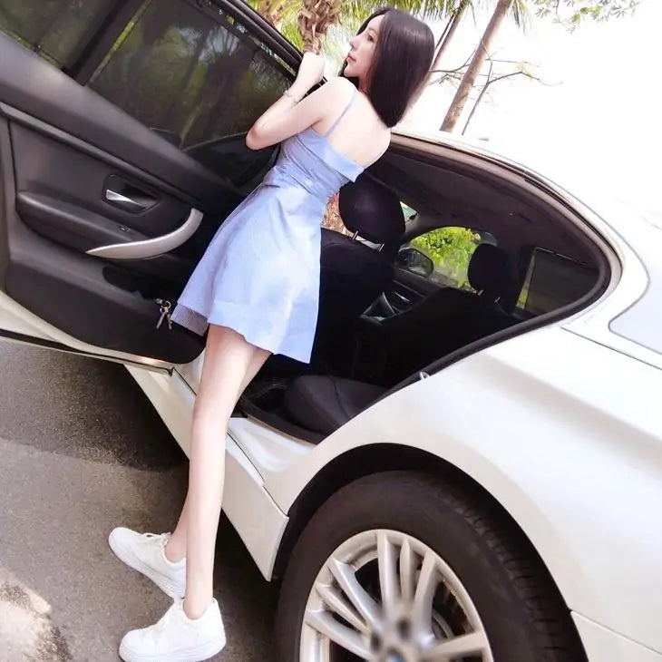His Shirt Strapless Dress