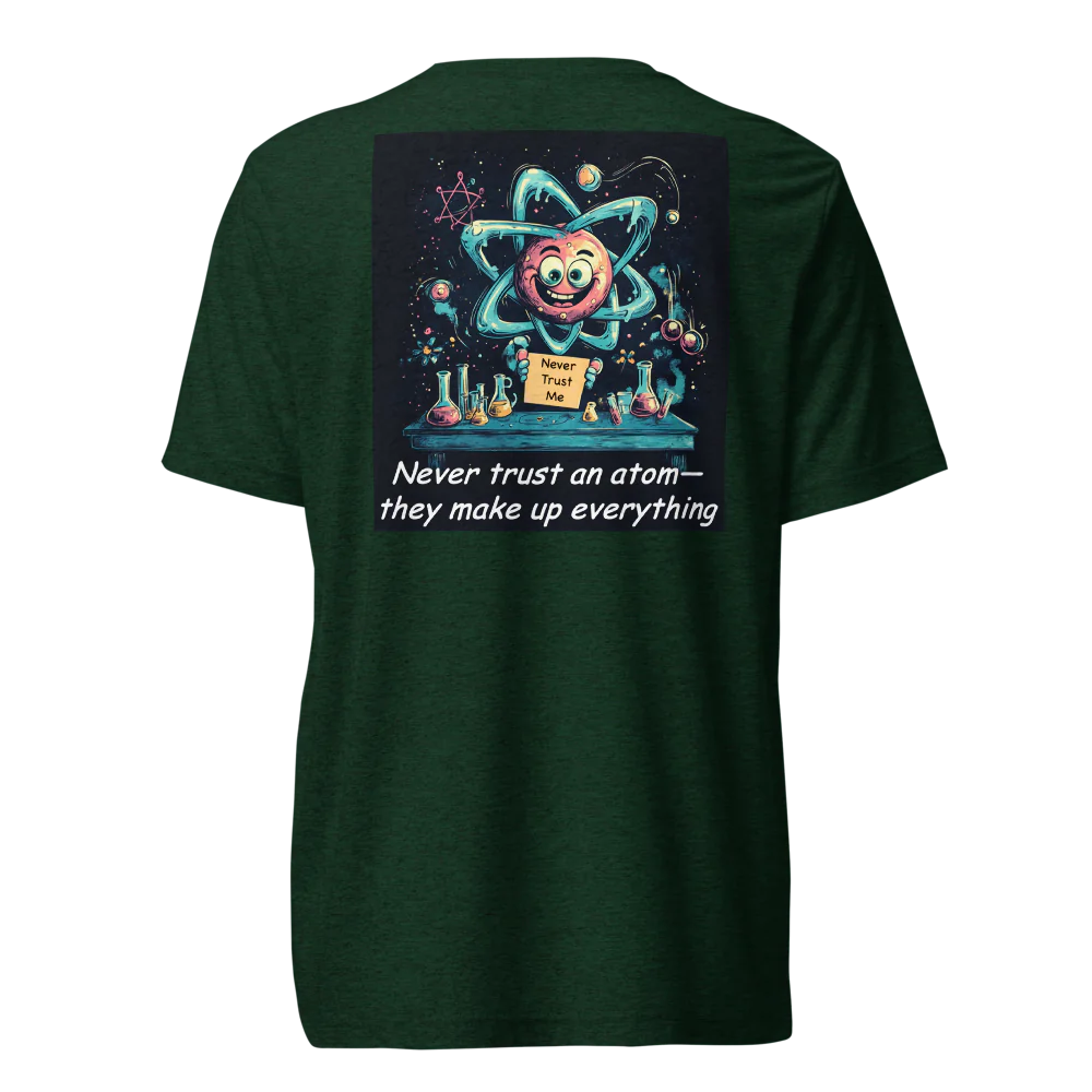 Science is fun T-Shirt - image on the Back - 1