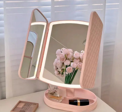 3-Fold LED Makeup Desk Lamp