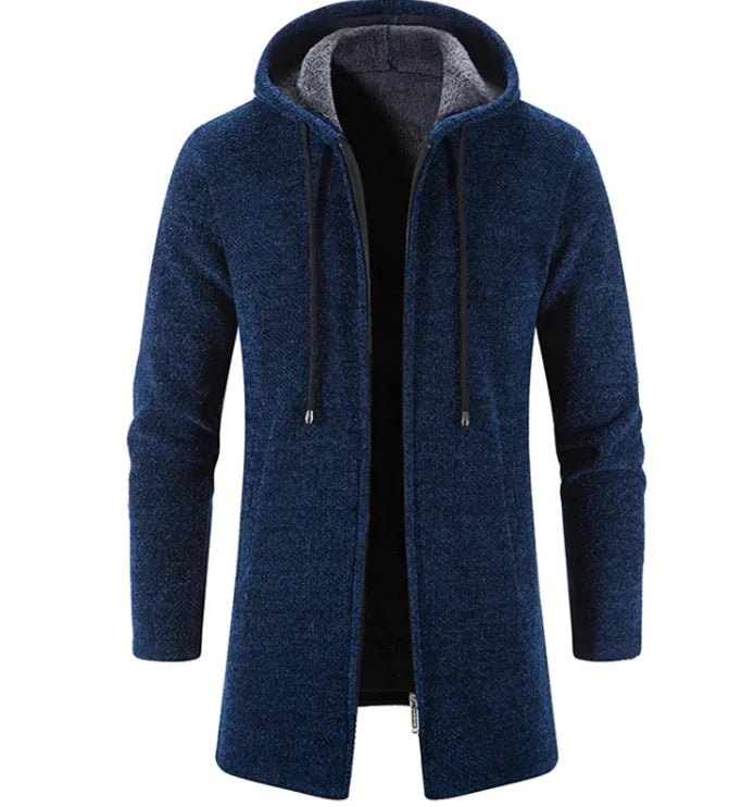 Men's Fleece-Lined Trend Cardigan – Versatile and Stylish