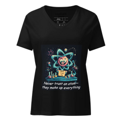 Science is Fun Women's Relaxed V-Neck T-Shirt - 1