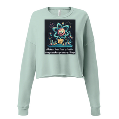 Science is Fun Women's Cropped Sweatshirt - 1