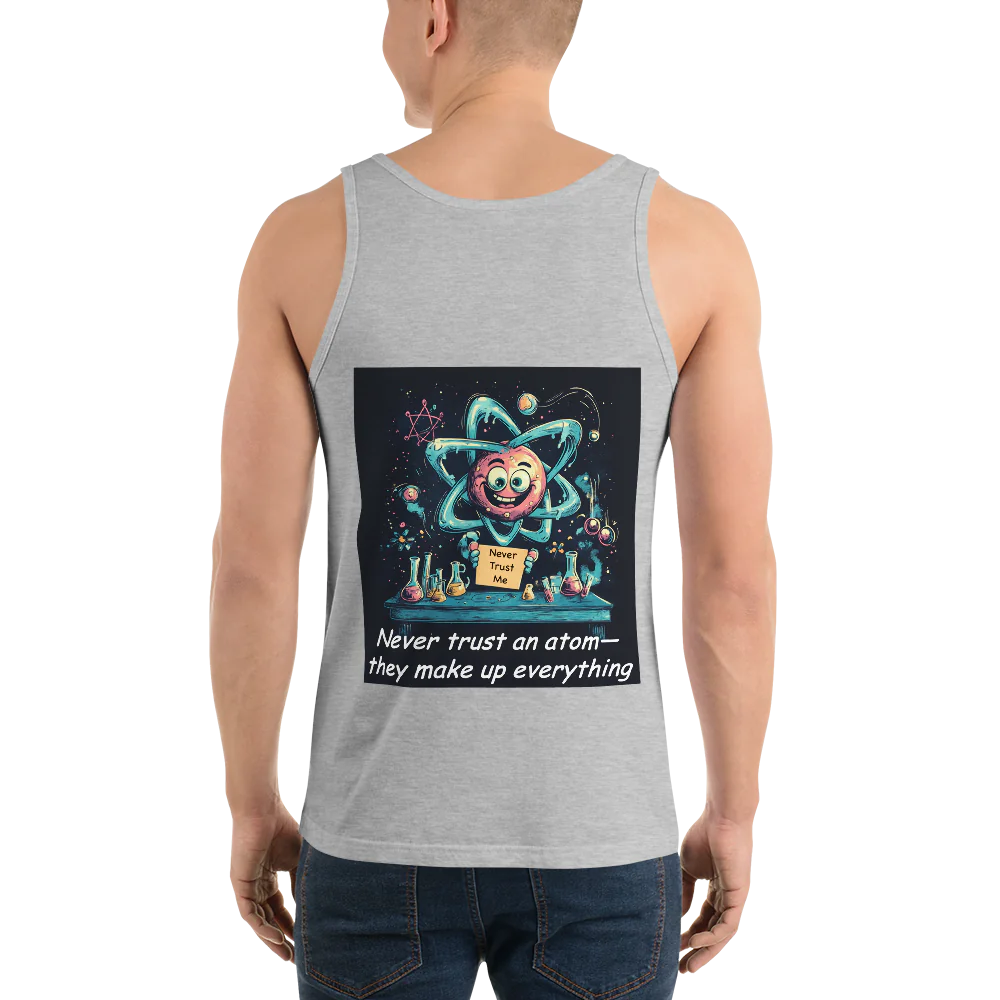 Science is Fun Men's Staple Tank Top - 1 - all colors