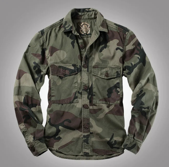 Men's Camouflaged Shirt