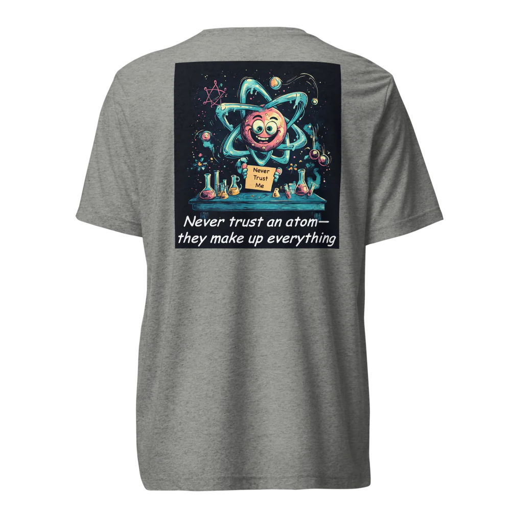 Science is fun T-Shirt - image on the Back - 1