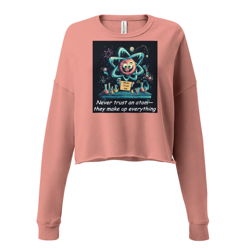 Science is Fun Women's Cropped Sweatshirt - 1