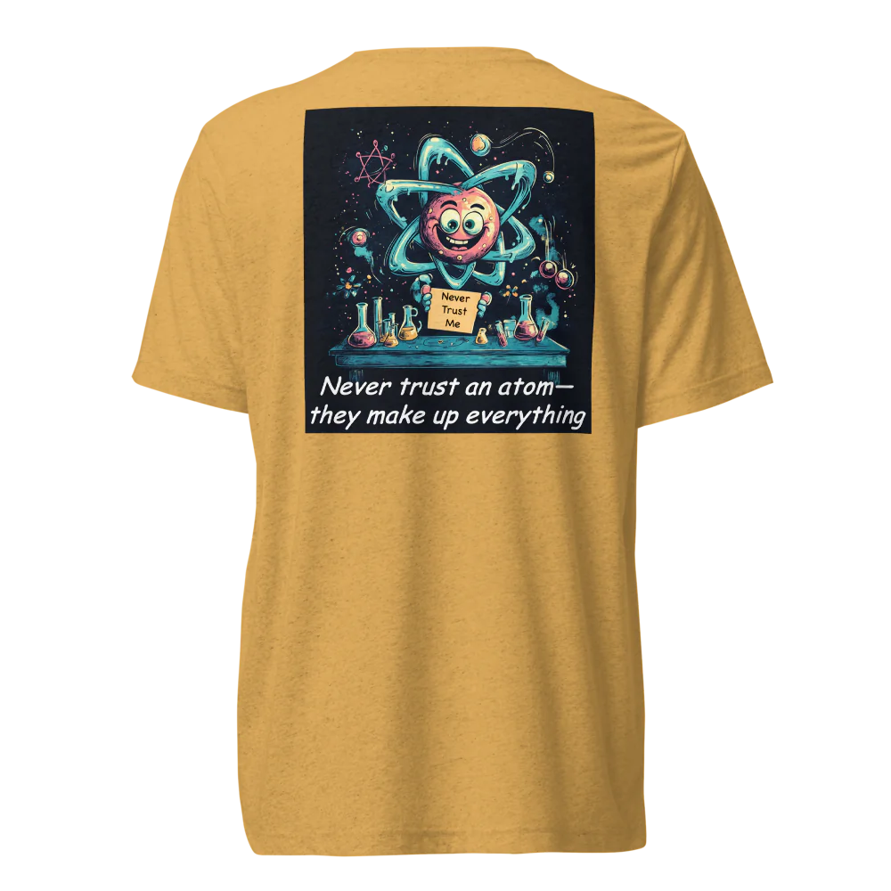 Science is fun T-Shirt - image on the Back - 1
