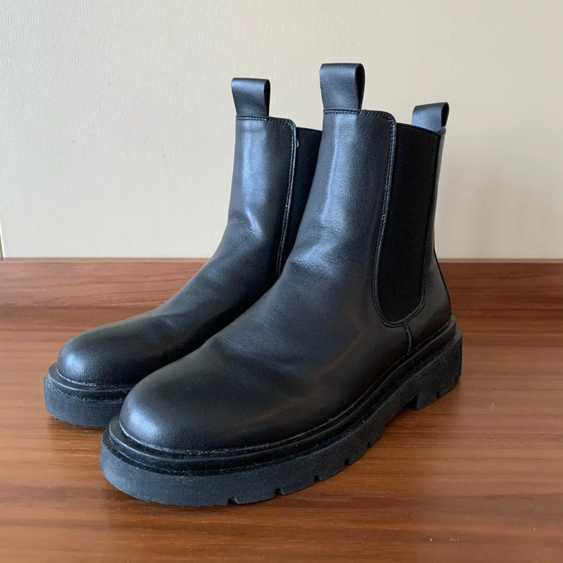 Men's High-Top Thick-Soled Martin Boots