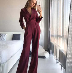 Emma Long Sleeve Jumpsuit