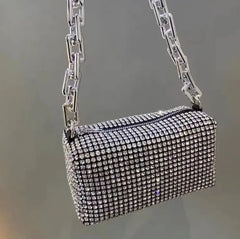 Diamond Metal Clutch