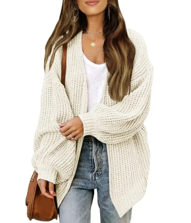 Loose Retro Knitted Cardigan