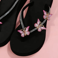 Butterfly Flip-flops with High platform