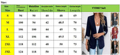 Casual Slim-Fit Cropped Suit Jacket