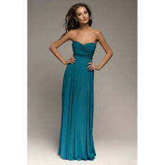 Versatile Wrap Maxi Dress for Women – Elegant Convertible Styling