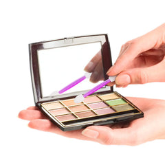 Disposable Dual Sides Eye Shadow Sponge Applicators - 120 Pcs
