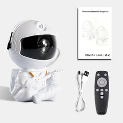 Astronaut Star Galaxy Night Light Projector