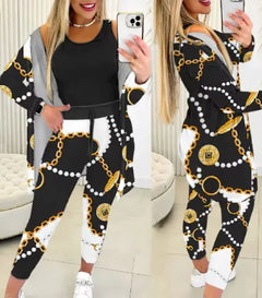 Women's Casual Printing Suit