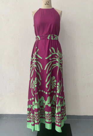 Purple Garden Dress