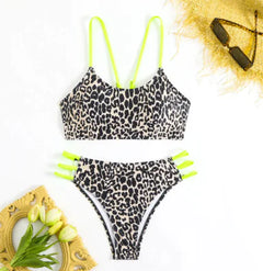 Animal print bikini
