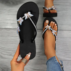 Butterfly Flip-flops with High platform