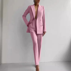 Colorful Women’s Suit Set – Tailored Blazer & Pants